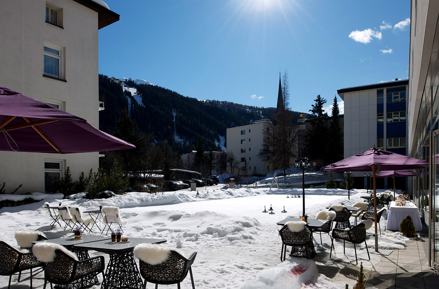 Morosani Schweizerhof Hotel Davos Exterior photo